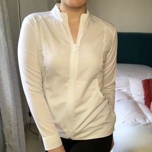 Healing Hands Purple Label White Yoga Jacket